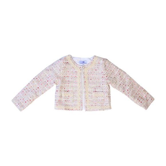 Coco Tweed Jacket, Pink