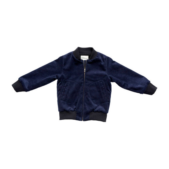 Aviator Zip, Navy Cord
