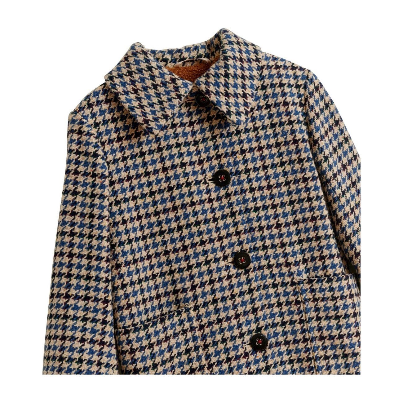Craft Houndstooth Coat - Bellerose Outerwear | Maisonette