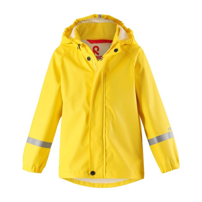 yellow infant raincoat