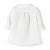 Pique Baby Coat, Ivory - Coats - 2
