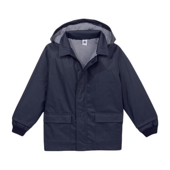 Raincoat, Navy - Kids Boy Clothing Outerwear - Maisonette