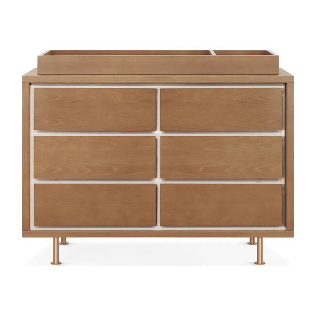 Universal Wide Removable Changing Tray, Stained Ash Nursery Works