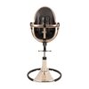 Fresco Chrome High Chair, Rose Gold/Black - Highchairs - 1 - thumbnail