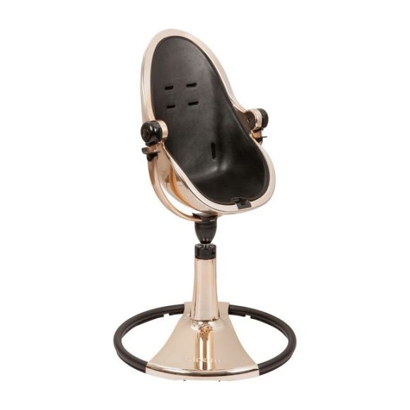 Fresco Chrome High Chair, Rose Gold/Black - Highchairs - 6