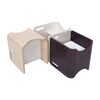 Pogo 3-In-1 Step Stool, Natural/White - Booster Seats - 4