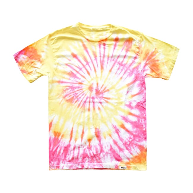 Adult T-Shirt, Yellow & Pink - Tees - 1
