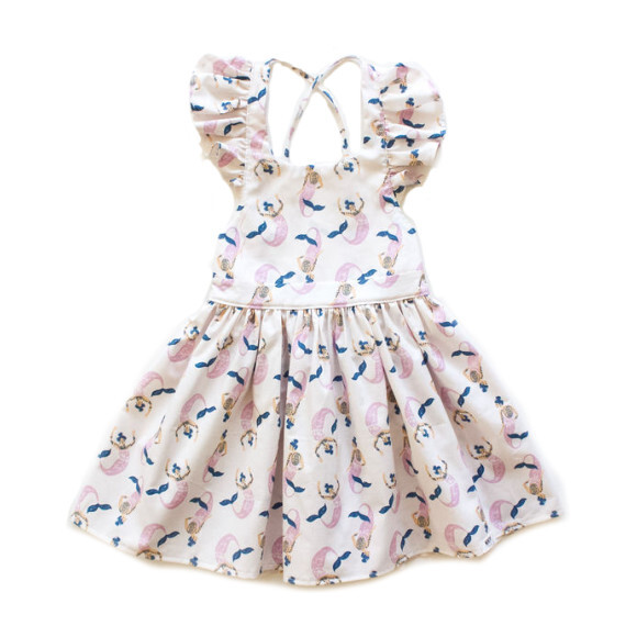 Ruffle Dress, Mermaid - Dresses - 1