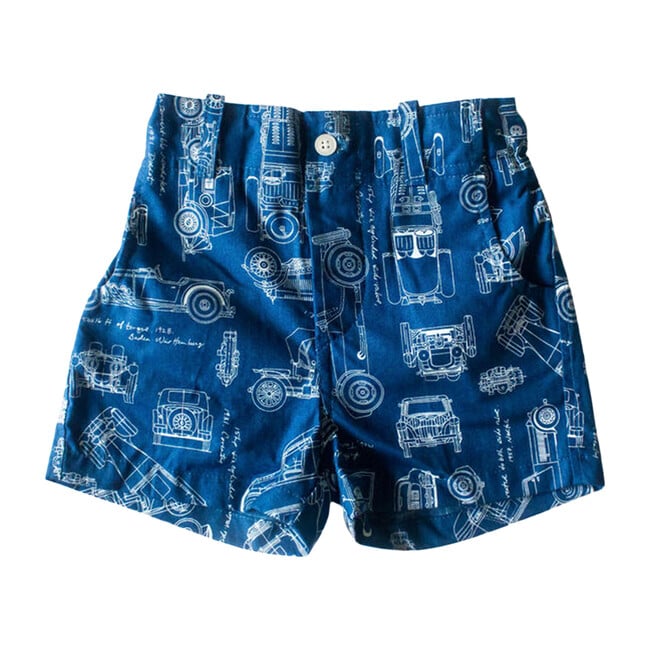 Shorts, Under the Hood Print - Shorts - 1