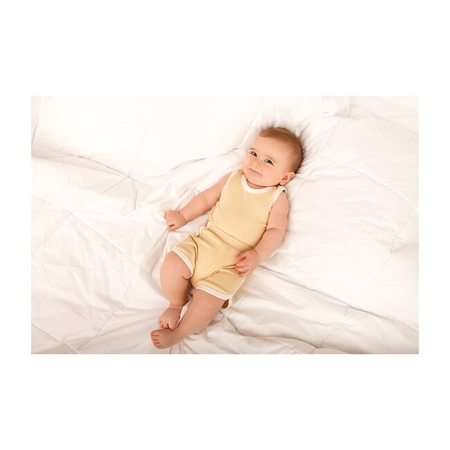 Organic Ribbed Onesie
