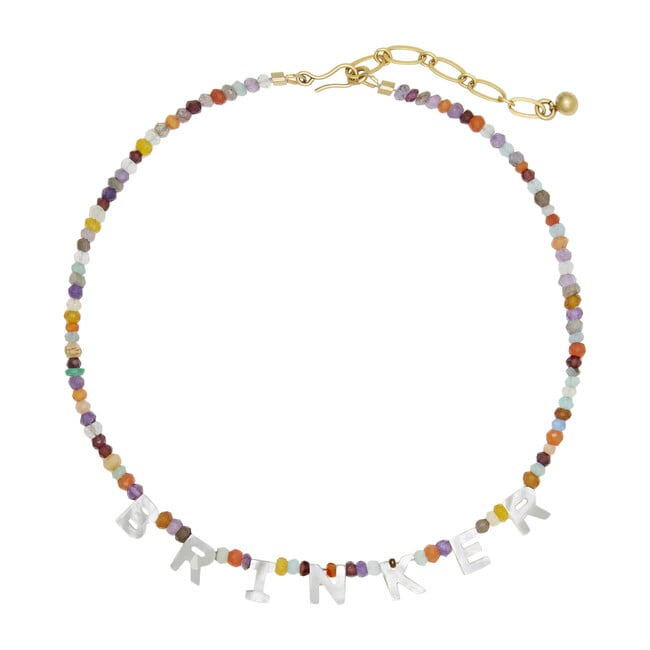 Monogrammable Say My Name Necklace, Multi - Necklaces - 1