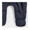 Baby Nylon Snowsuit, Navy Blue - Onesies - 11