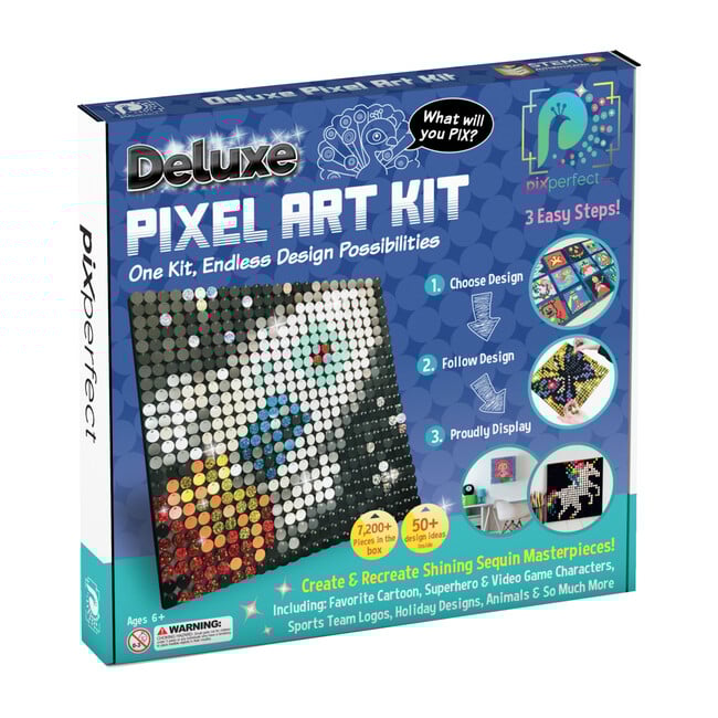Deluxe Pixel Art Kit - STEM Toys - 1