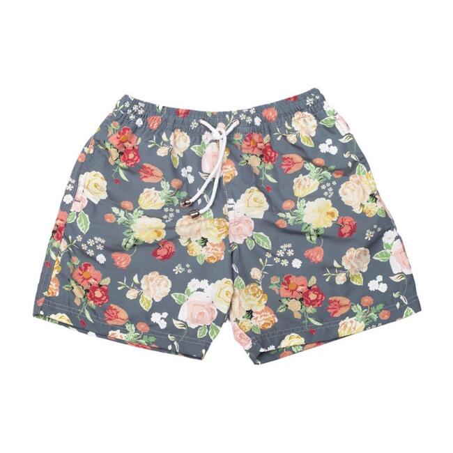 Tabby Boys Board Shorts, Grey