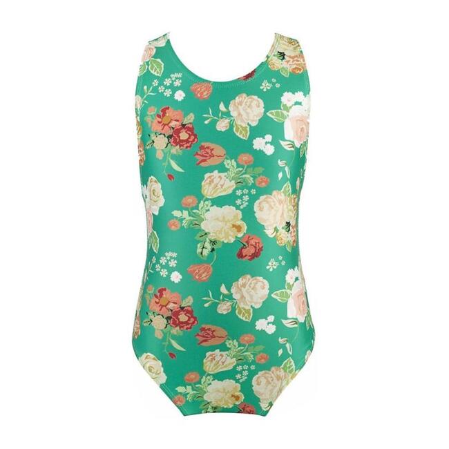 T Back One Piece, Rose Green