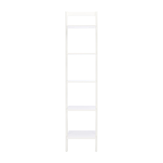 Allaire 5-Tier Leaning Etagère, White