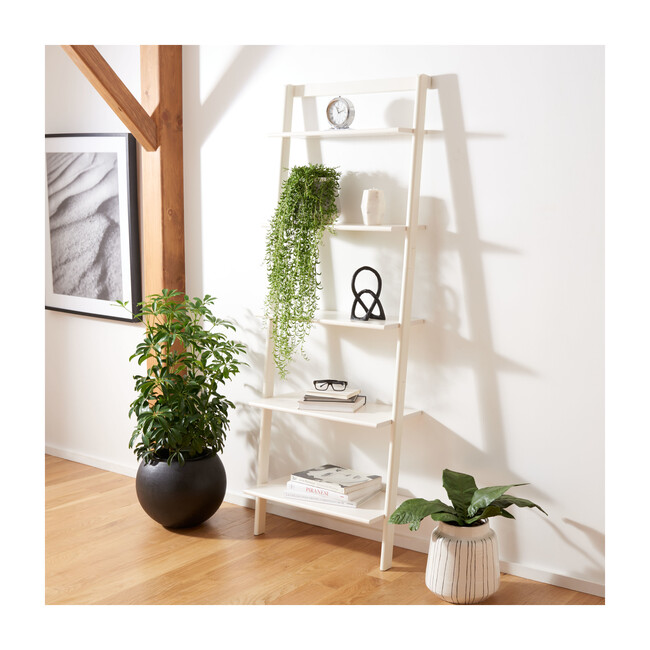 Cullyn 5-Tier Leaning Etagère, White