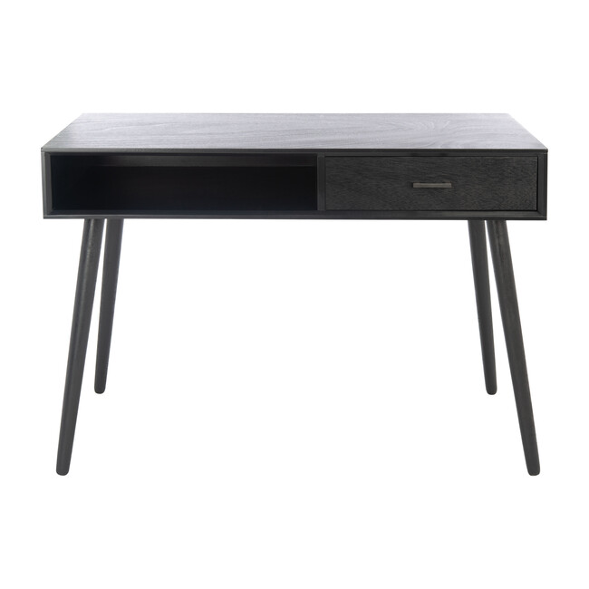 Remy 1-Drawer Writing Desk, Black