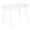 Remy 1-Drawer Writing Desk, Distressed White - Desks - 4