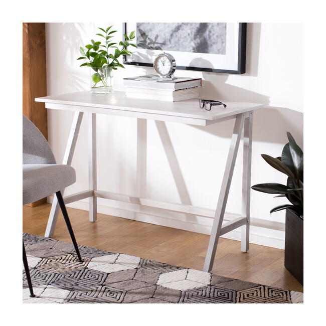 Redding Desk, White Wash