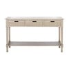 Landers 3-Drawer Console, Greige - Accent Tables - 1 - thumbnail