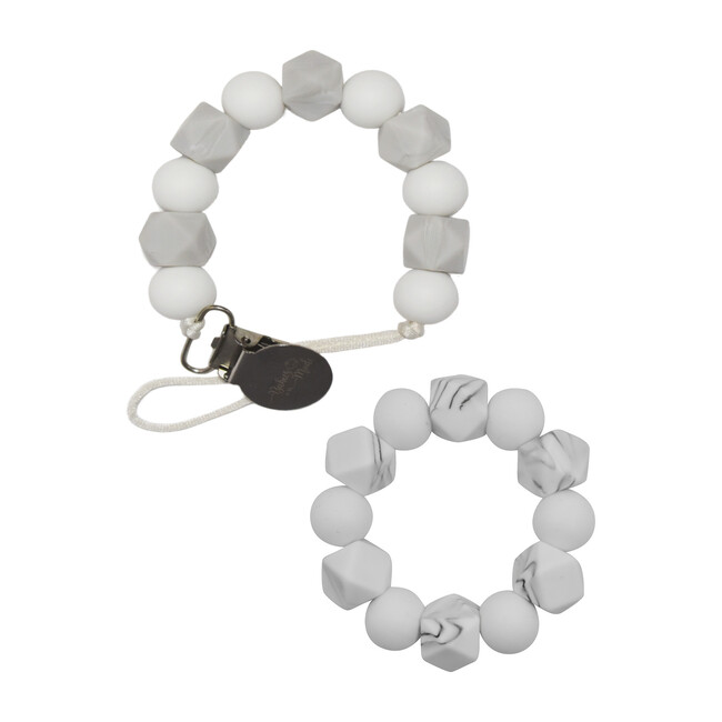 White & Onyx Set - Teethers - 1