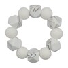 White & Onyx Set - Teethers - 3