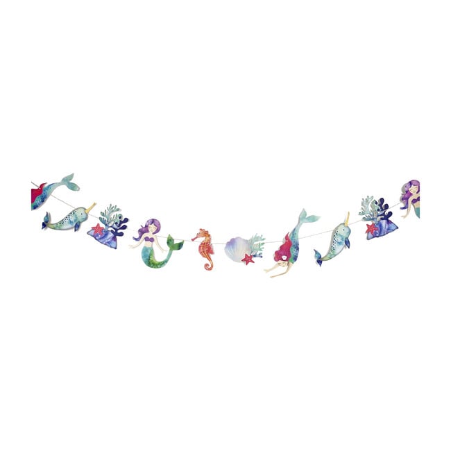 Mermaid and Narwhal Garland - Decorations - 1