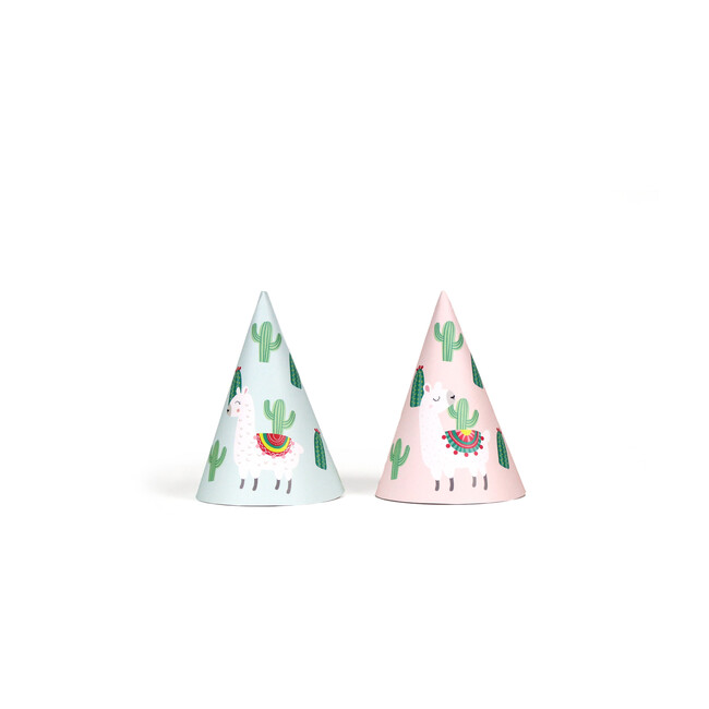 Llama and Cactus Party Hats - Party Accessories - 1