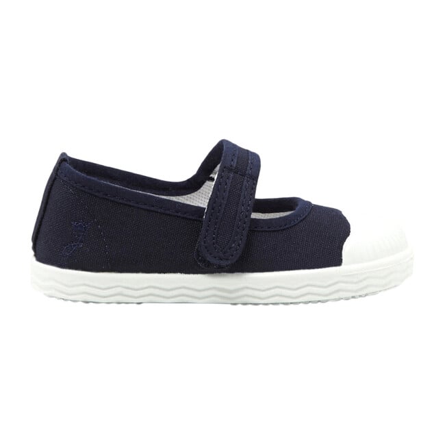Baby Canvas Mary Janes, Navy Blue