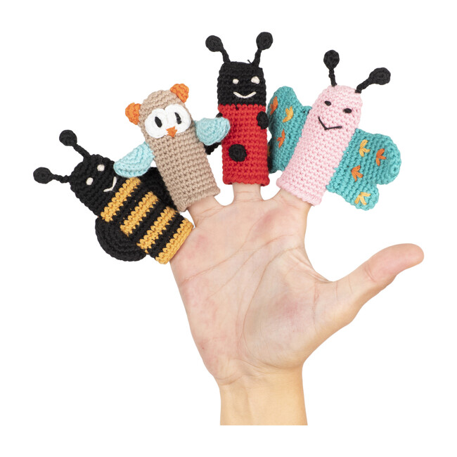The Flutterers Finger Puppets - Dolls - 1