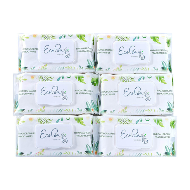 12 Packs of Bamboo Wipes