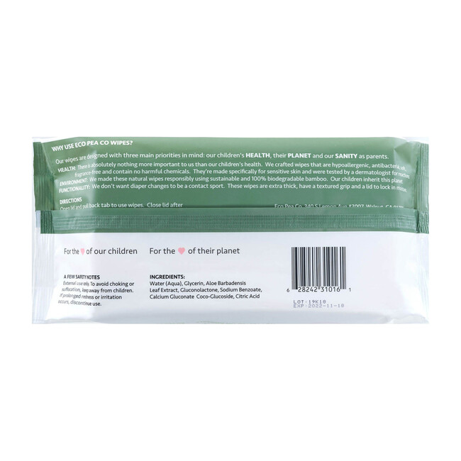 12 Packs of Bamboo Wipes - Diapers - 2