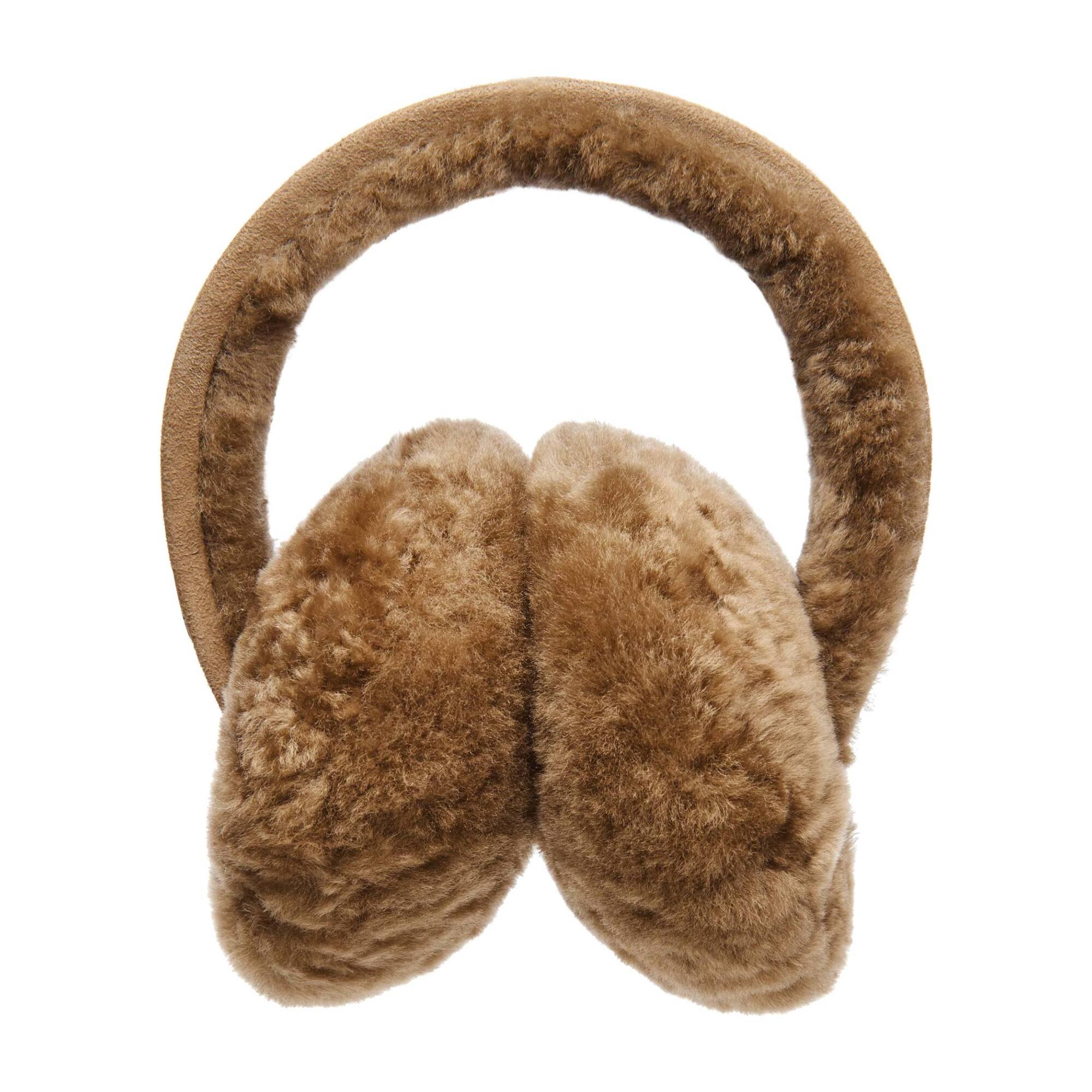 Angahook Earmuffs, Mushroom - EMU Australia Hats, Scarves & Gloves