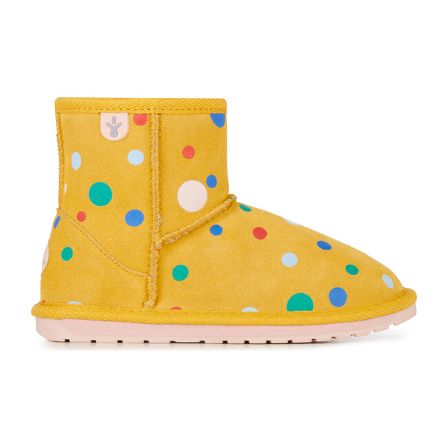 Circus Spot Mini Boot, Mustard - Boots - 1
