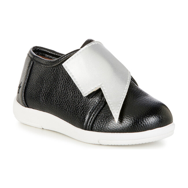 Lightning Sneaker, Black - Sneakers - 2