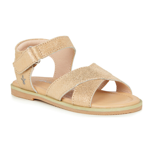 Rose Sandal, Rose Gold Kids Girl Accessories Shoes