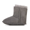 Baby Bootie, Charcoal - Booties - 4