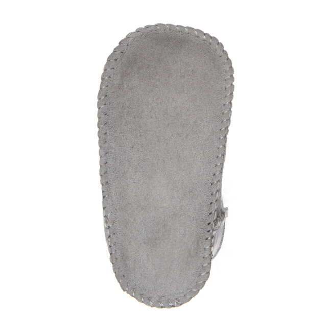 Baby Bootie, Charcoal - Booties - 5