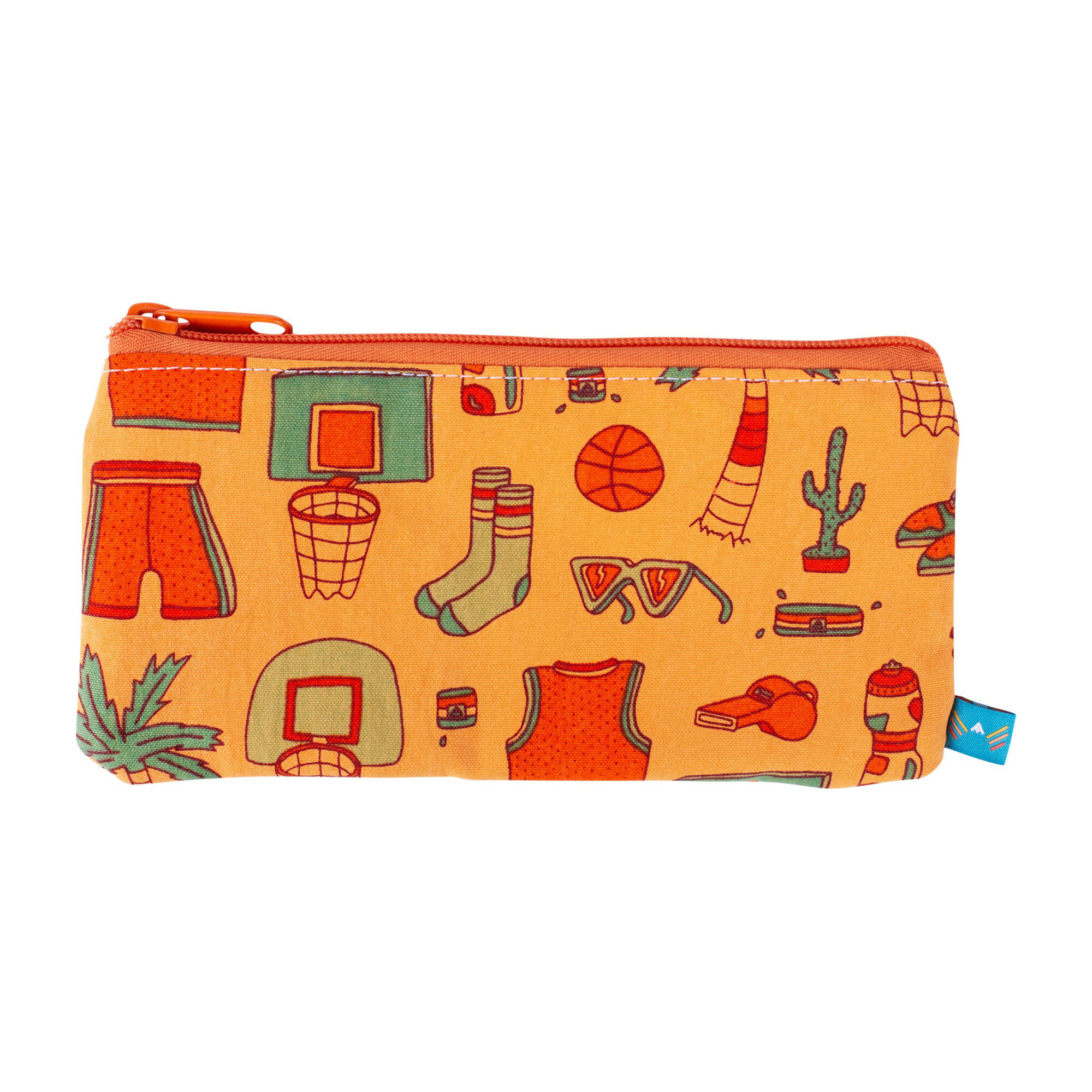 Pencil Zip Pouch Slam Dunk Paradise Kids Girl Accessories Bags Maisonette