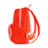 Quilted Mini Backpack, Red Orange - Bags - 2