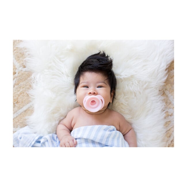 The Pop Pacifier Twin Pack, Grey and Pink