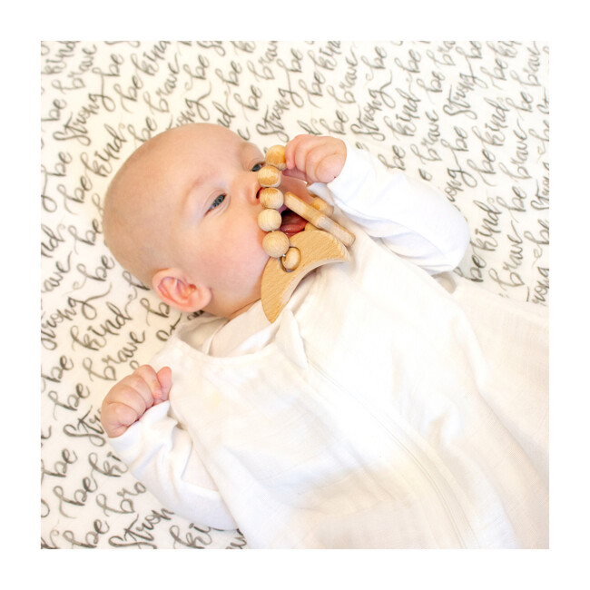 Wooden Teether, Star & Moon - Teethers - 2