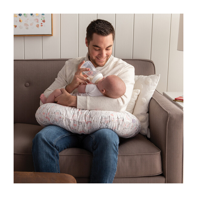 Boppy Classic Slipcover, Pink Unicorns - Nursing Pillows - 3