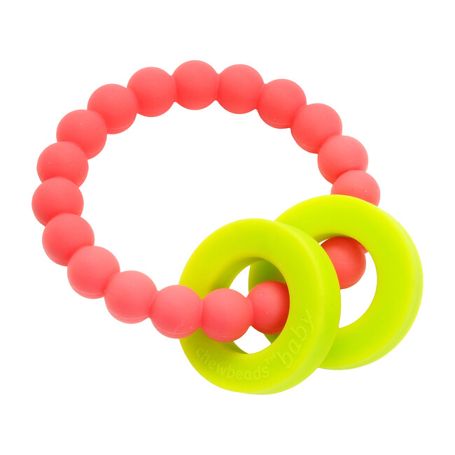 Mulberry Teether, Punchy Pink - Teethers - 0