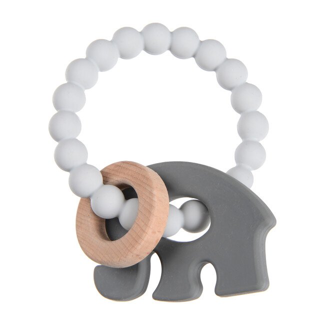 Brooklyn Teether, Grey Elephant