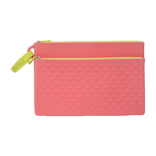 Silicone Wipes Case, Bright Pink - Teethers - 1