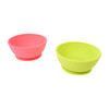 Silicone Suction Bowls, Bright Pink/Chartreuse - Tabletop - 2