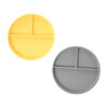 Silicone Divided Plates, Yellow/Grey - Tabletop - 2