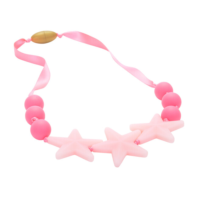 Broadway Star Necklace, Bubble Gum - Teethers - 1